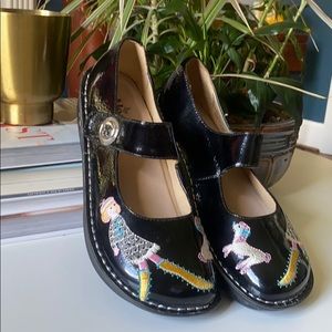 Algeria Paloma Girl and Dog Mary Janes